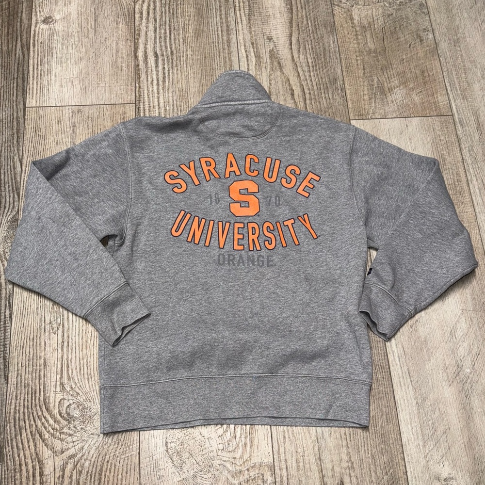 Vtg 90s Jansport USA Syracuse University New York varsity graphic sweatshirt